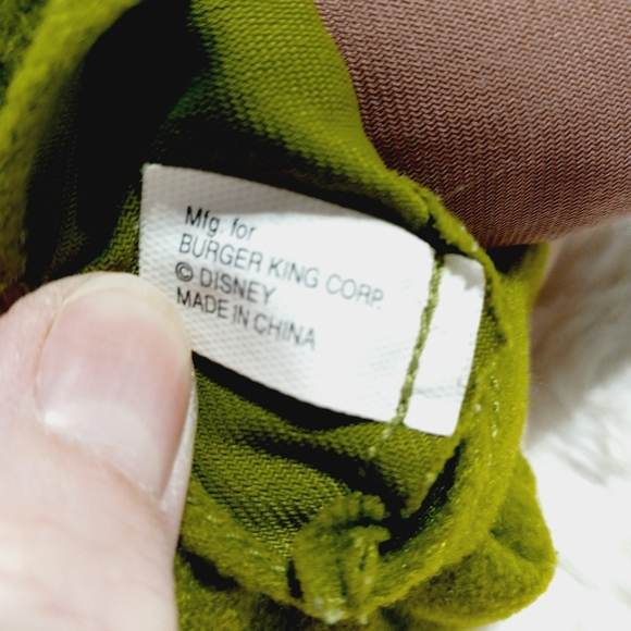 Disney - Hunchback Of Notre Dame Quasimodo Plush/Plastic Finger Puppet 1996 - Picture 7 of 14